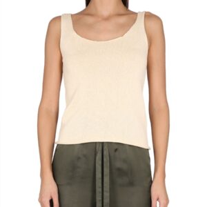 Discover the authentic ASPESI women's COTTON TOPS. in Ivory