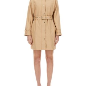 Explore the authentic MICHAEL BY MICHAEL KORS women's COTTON TRENCH COAT in beige