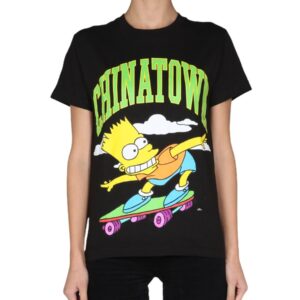 Explore the authentic CHINATOWN MARKET X THE SIMPSONS unisex "COWABUNGA" T-SHIRT in Black