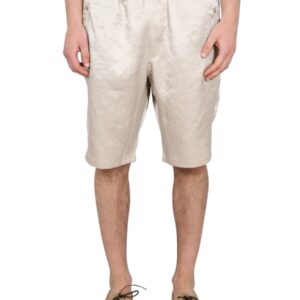 Discover the authentic NEEDLES men's COWBOY BERMUDA in beige