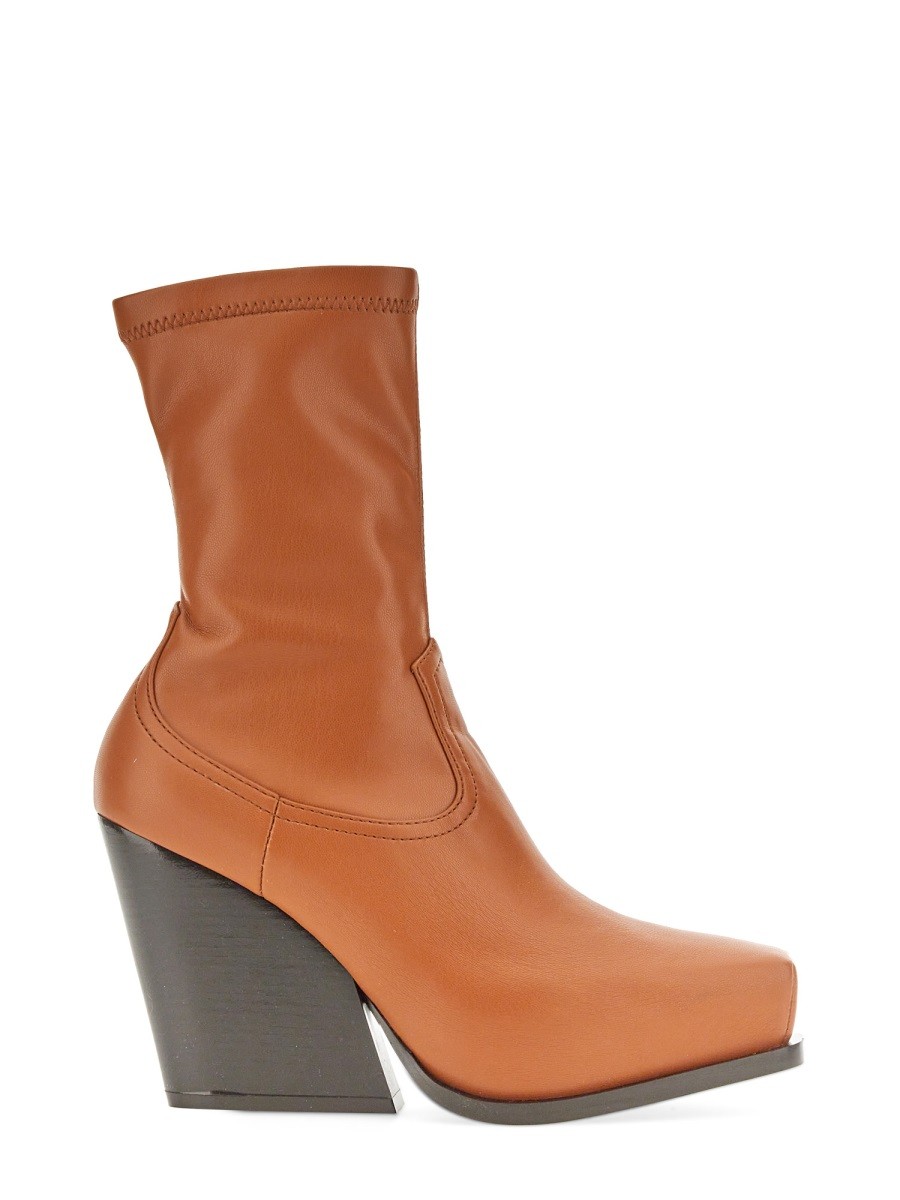 Discover the authentic stella mccartney women's COWBOY BOOTS in Brown