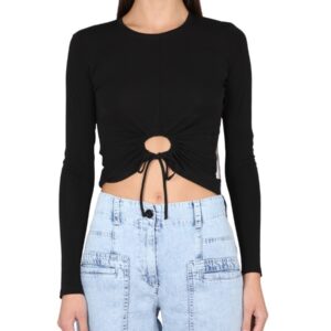 Refresh your wardrobe with the PROENZA SCHOULER WHITE LABEL women's CREPE TOPS. in Black