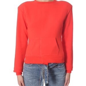 Discover the authentic UNRAVEL women's CREW NECK SWEATSHIRT in Red
