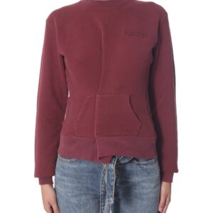 Discover the authentic UNRAVEL women's CREW NECK SWEATSHIRT in Bordeaux