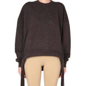 Discover the authentic AMBUSH women's CREW NECK SWEATSHIRT in Brown