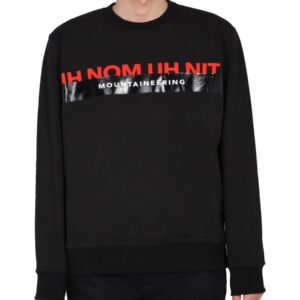 Refresh your wardrobe with the IH NOM UH NIT men's CREW NECK SWEATSHIRT in Black