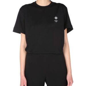 Discover the authentic Givenchy women's CREW NECK T-SHIRT in Black