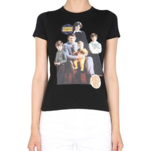 Discover the authentic RAF SIMONS women's CREW NECK T-SHIRT in Black