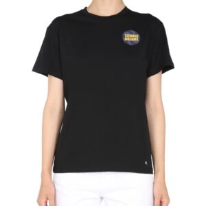 Discover the authentic RAF SIMONS women's CREW NECK T-SHIRT in Black