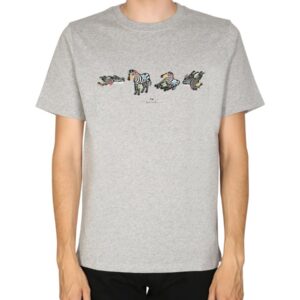 Refresh your wardrobe with the PS BY PAUL SMITH men's CREWNECK T-SHIRT in Grey