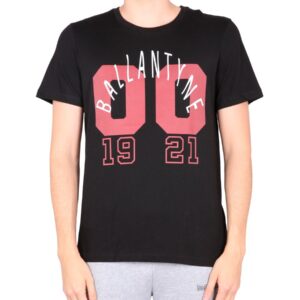 Elevate your look with the Ballantyne men's CREWNECK T-SHIRT in Black