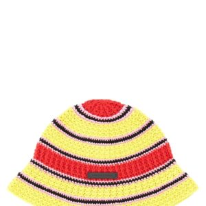Explore the authentic stella mccartney women's CROCHET BUCKET HAT in MULTICOLOUR