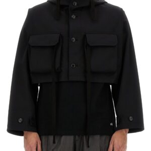 Discover the authentic AïE men's CROPPED JACKET in Black