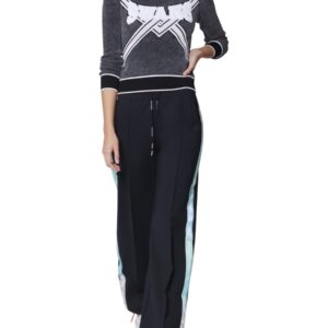 Refresh your wardrobe with the Off-white women's CROPPED SWEATER in CHARCOAL