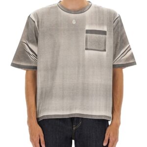 Refresh your wardrobe with the Alexander Mcqueen men's CROPPED T-SHIRT in Grey