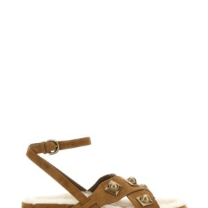 Discover the authentic Etro women's "CROWN ME" SANDAL in beige