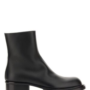 Refresh your wardrobe with the Alexander Mcqueen men's CUBAN STACK BOOT in Black