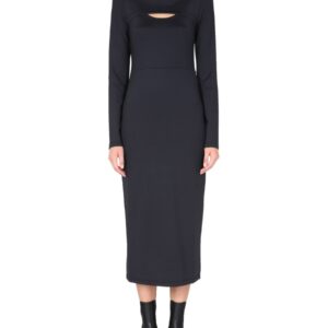 Discover the authentic AMBUSH women's CUT OUT DRESS in Black