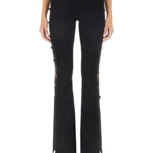 Discover the authentic Versace Jeans Couture women's CUT OUT PANTS in Black