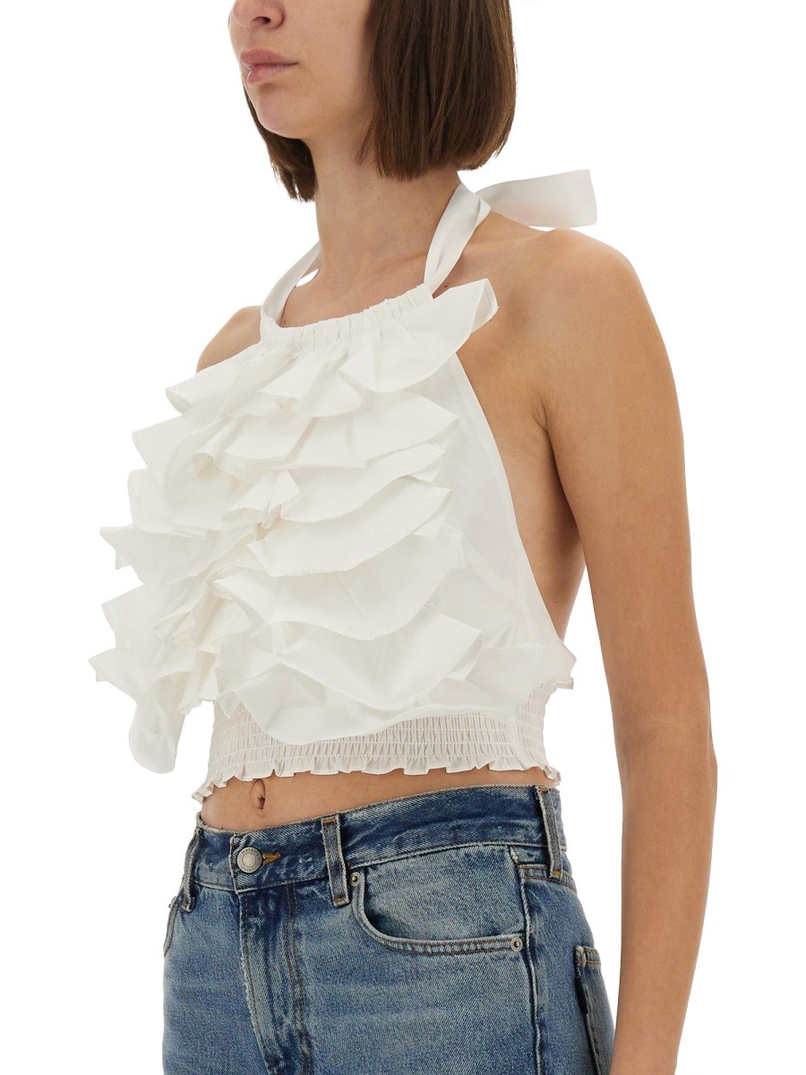 "CYPRUS LAYER" TOP WITH RUFFLES - Image 4
