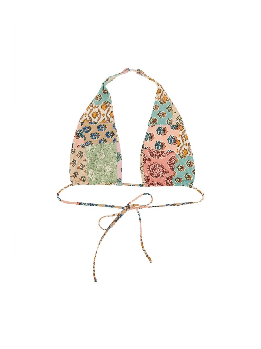 Explore the authentic MC2 SAINT BARTH women's "DAHLIA" BIKINI TOP in MULTICOLOUR