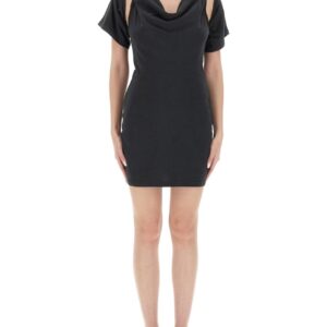 Explore the authentic ALEXANDERWANG.T women's "DECONSTRUCTED" SHORT DRESS in Black
