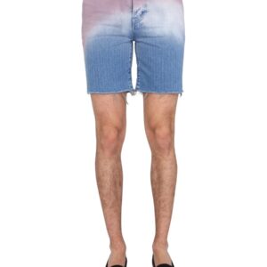 Explore the authentic Saint Laurent men's DEGRADED PRINT BERMUDA in MULTICOLOUR
