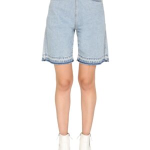 Explore the authentic Philosophy Di Lorenzo Serafini women's DENIM BERMUDA in Blue