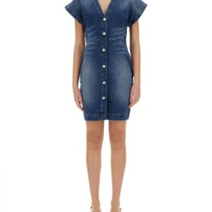 Refresh your wardrobe with the MOSCHINO JEANS women's DENIM DRESS in DENIM