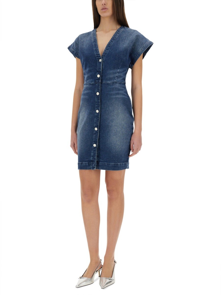 DENIM DRESS - Image 4