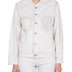 Refresh your wardrobe with the Maison Margiela women's DENIM JACKET in White