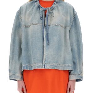 Discover the authentic msgm women's DENIM JACKET in DENIM
