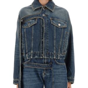 Refresh your wardrobe with the JEAN PAUL GAULTIER women's DENIM JACKET in DENIM