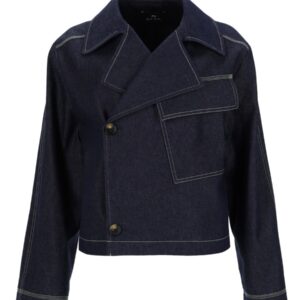 Refresh your wardrobe with the PS BY PAUL SMITH women's DENIM JACKET in Blue