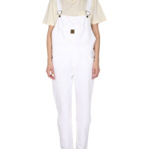 Discover the authentic WASHINGTON DEE CEE women's DENIM OVERALLS in White