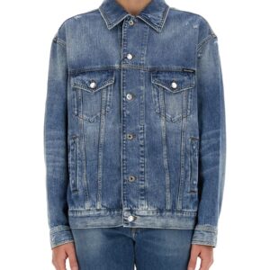 Elevate your look with the Dolce & Gabbana men's DENIM SHIRT in DENIM