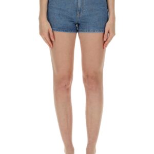 Explore the authentic ROTATE BIRGER CHRISTENSEN women's DENIM SHORTS in DENIM