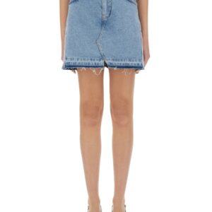 Refresh your wardrobe with the MOSCHINO JEANS women's DENIM SHORTS in DENIM