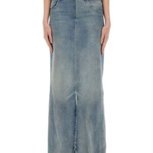 Explore the authentic Maison Margiela women's DENIM SKIRT "ANONYMITY OF THE LINING" in DENIM