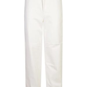 Discover the authentic Golden Goose Deluxe Brand women's Denim trousers in OFF WHITE