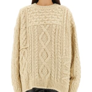Discover the authentic MARANT ETOILE women's "DEOTTILLE" SWEATER in beige