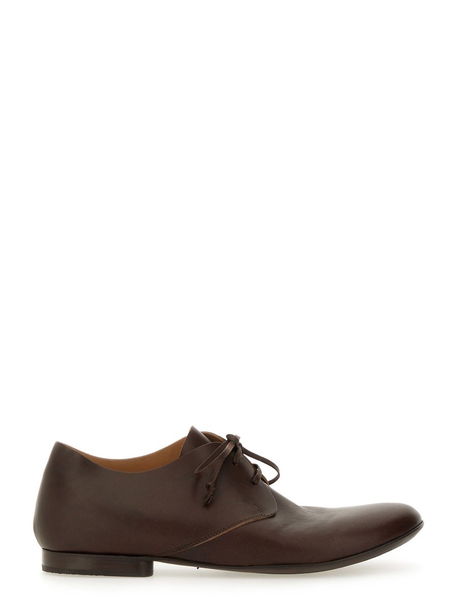 Discover the authentic UMA WANG women's DERBY LACE-UP in Brown