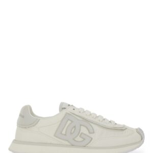 Discover the authentic Dolce & Gabbana women's "DG CUSHION" SNEAKER in Ivory
