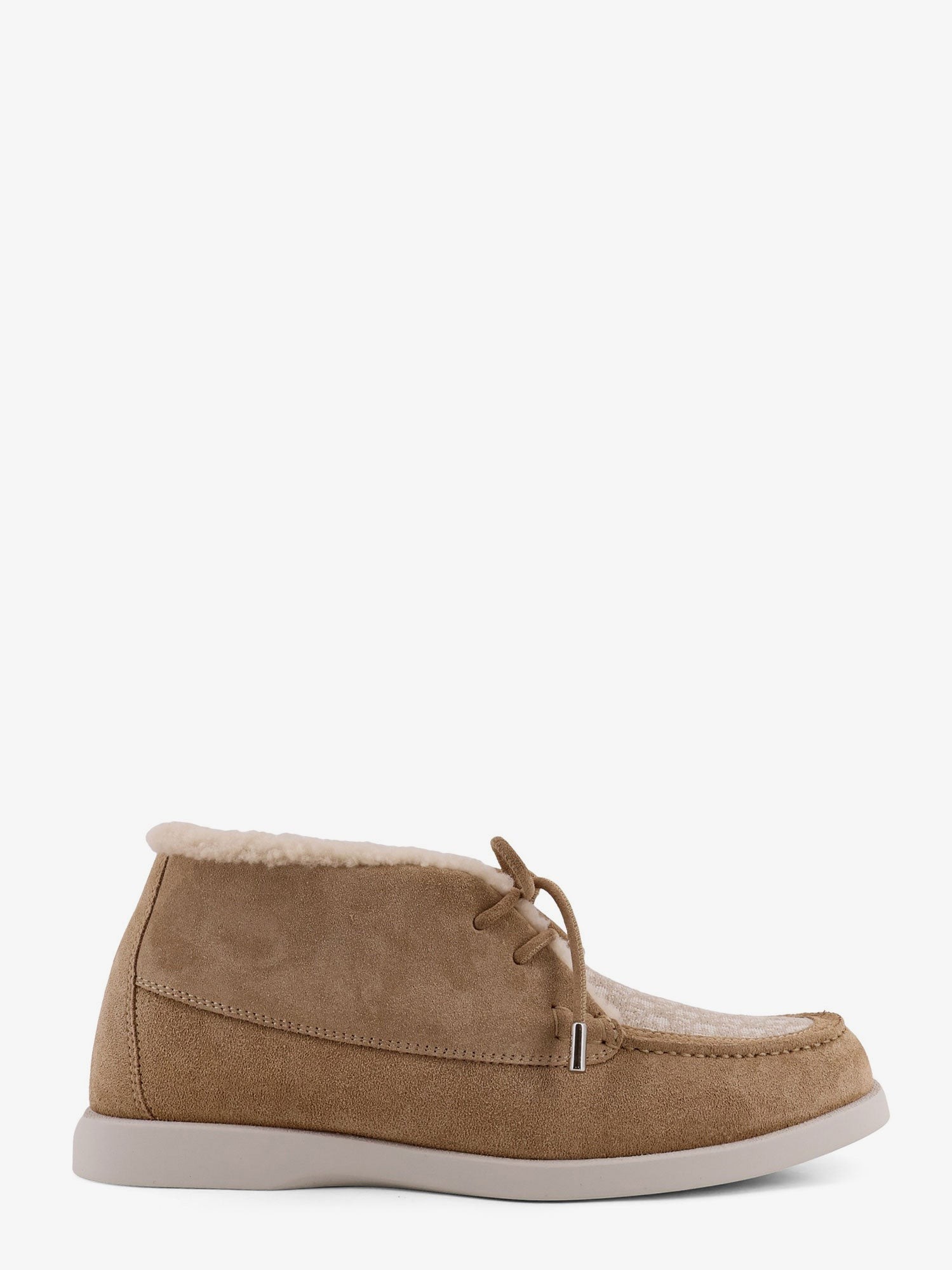 Explore the authentic Dior men's Dior Granville suede lace-up with Dior Oblique logo in beige