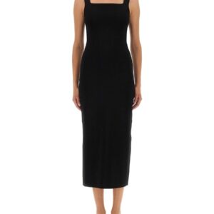 Discover the authentic KHAITE women's "DIXI" DRESS in Black