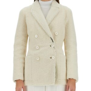 Discover the authentic Alexander Mcqueen women's DOUBLE BREASTED COAT in White