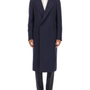 Explore the authentic Alexander Mcqueen men's DOUBLE-BREASTED COAT in Blue
