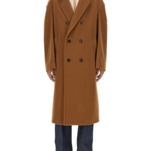 Discover the authentic Gucci men's DOUBLE-BREASTED COAT in Brown