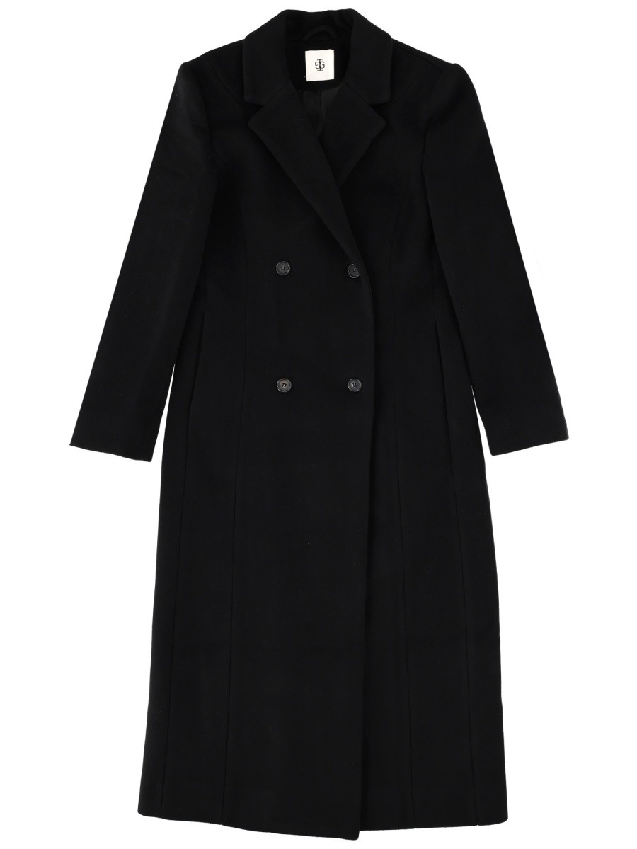 Discover the authentic THE GARMENT women's DOUBLE-BREASTED COAT in Black