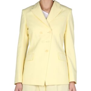 Explore the authentic stella mccartney women's DOUBLE-BREASTED JACKET in Yellow